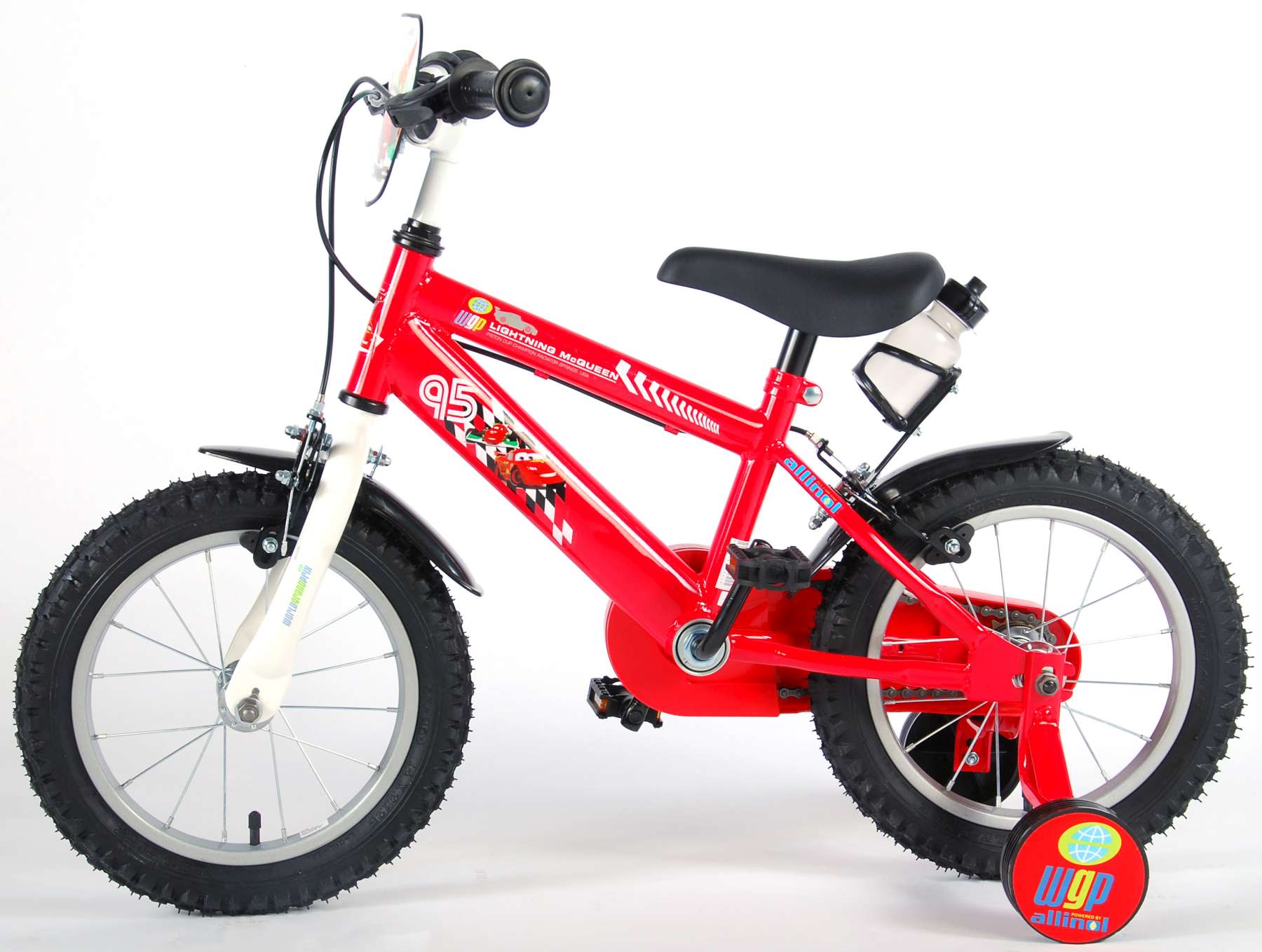 Disney Cars Kinderfahrrad Jungen 14 Zoll Rot 2