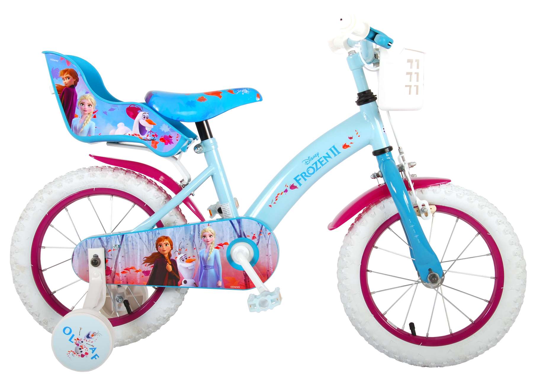 12 Zoll Fahrrad Kinderfahrrad Mädchenfahrrad Frozen Eiskönigin Elsa Rücktritt 