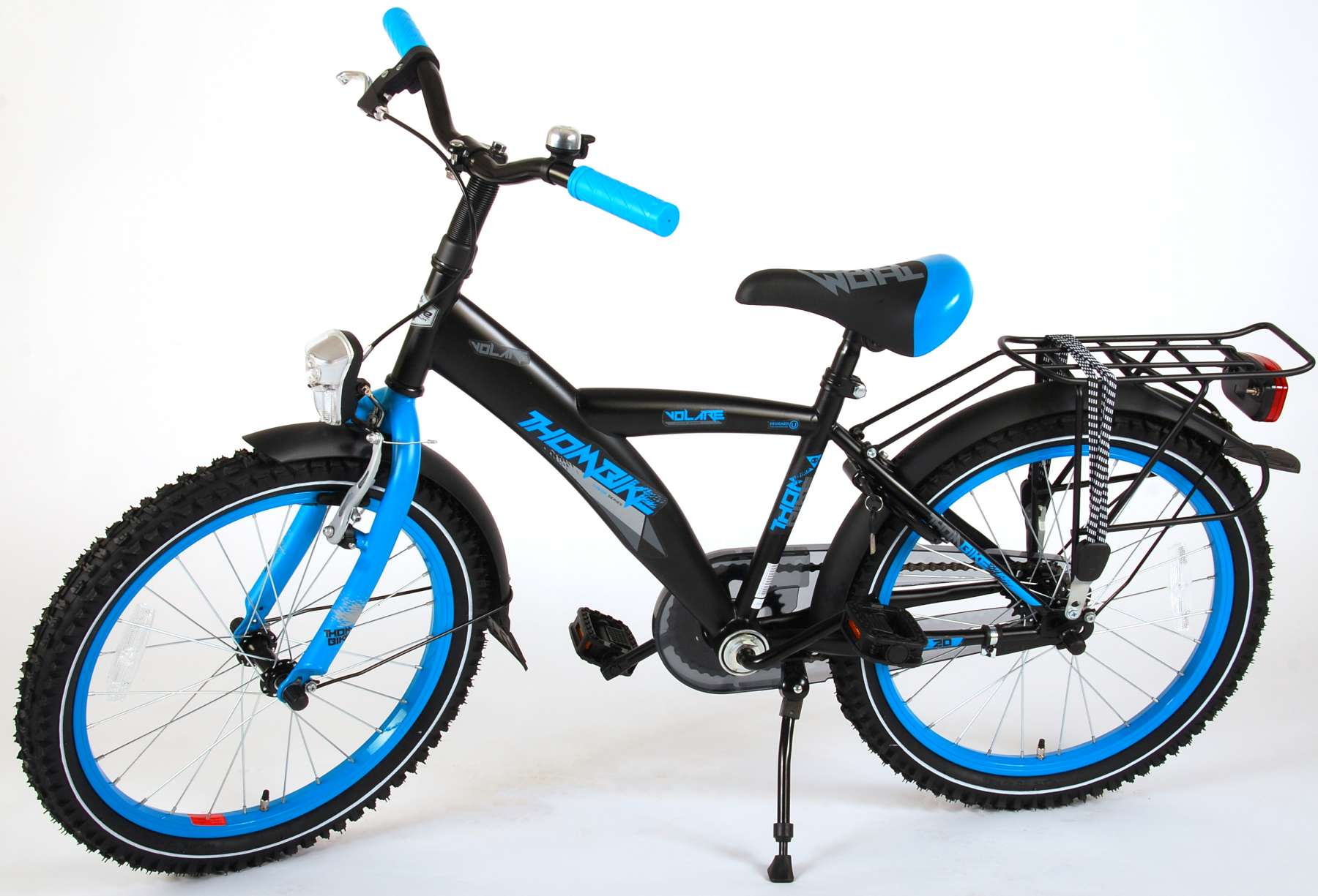 .Thombike City Kinderfahrrad Jungen 20 Zoll Gep/äcktr/äger Blau Rot 95/% Zusammengebaut