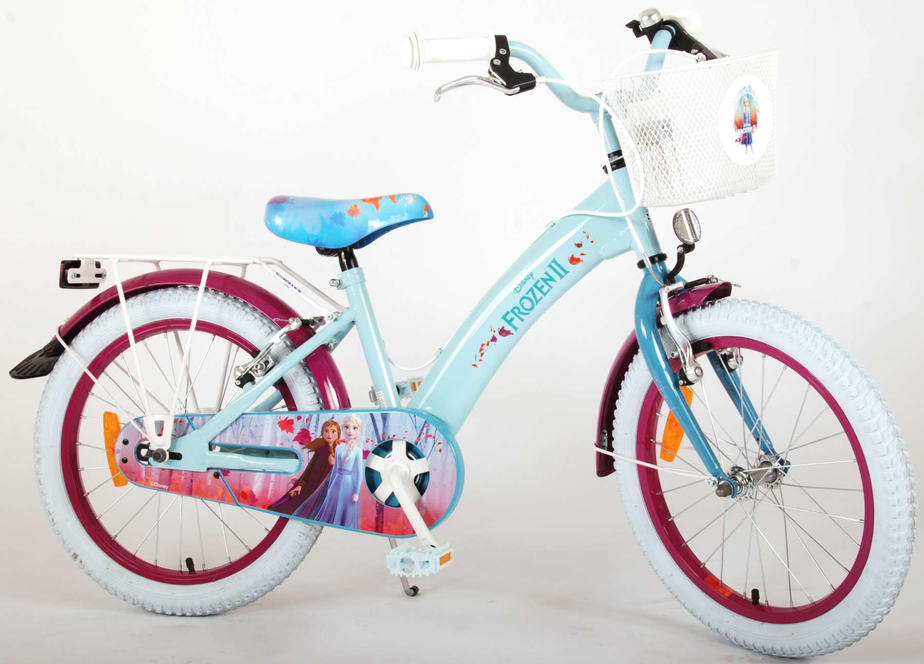 Disney Frozen 2 Kinderfahrrad Mädchen 18 Zoll Blau