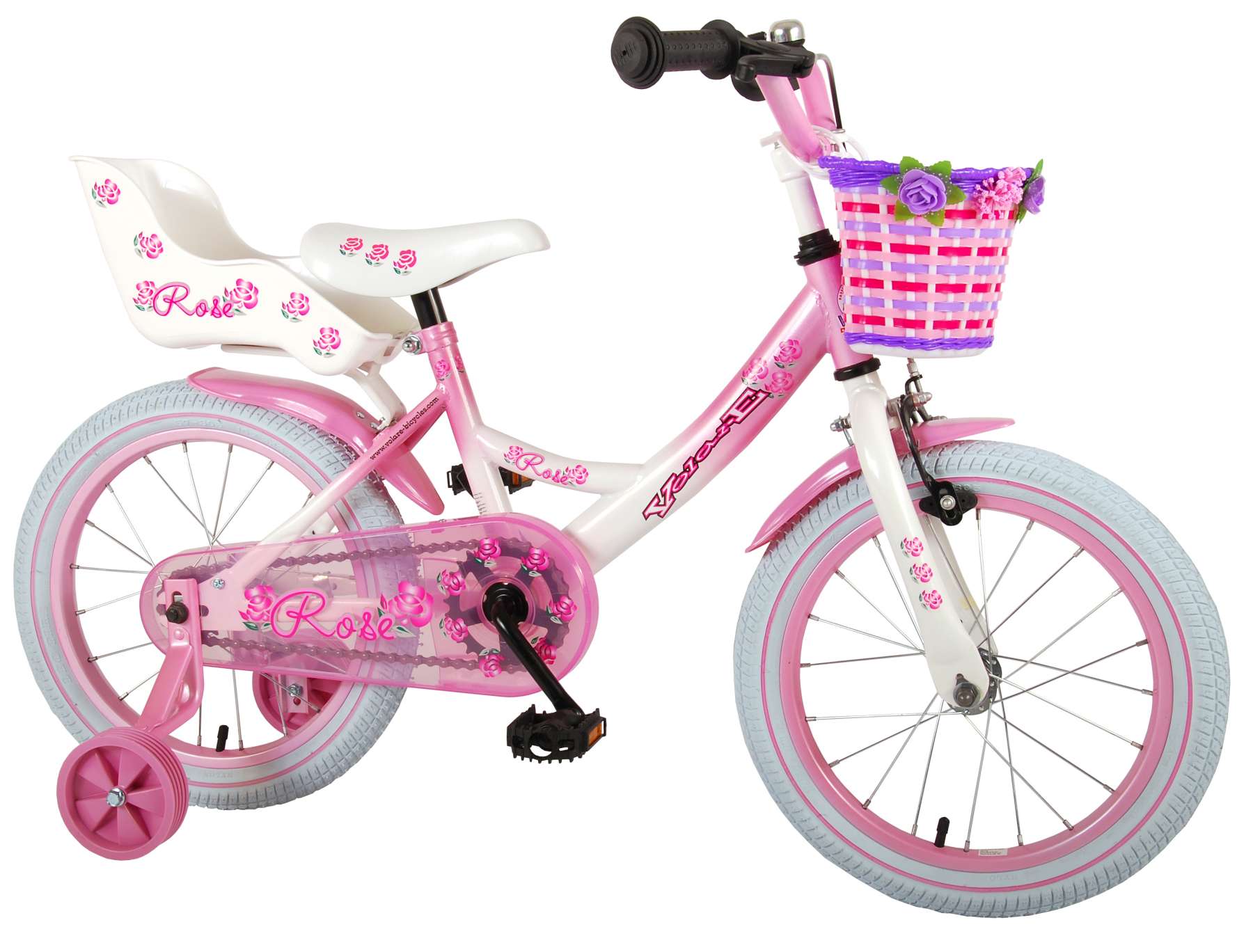 16" Kinderfahrrad Mädchenfahrrad Kinderrad Fahrrad Spielrad Rosa Xmas Geschenk 