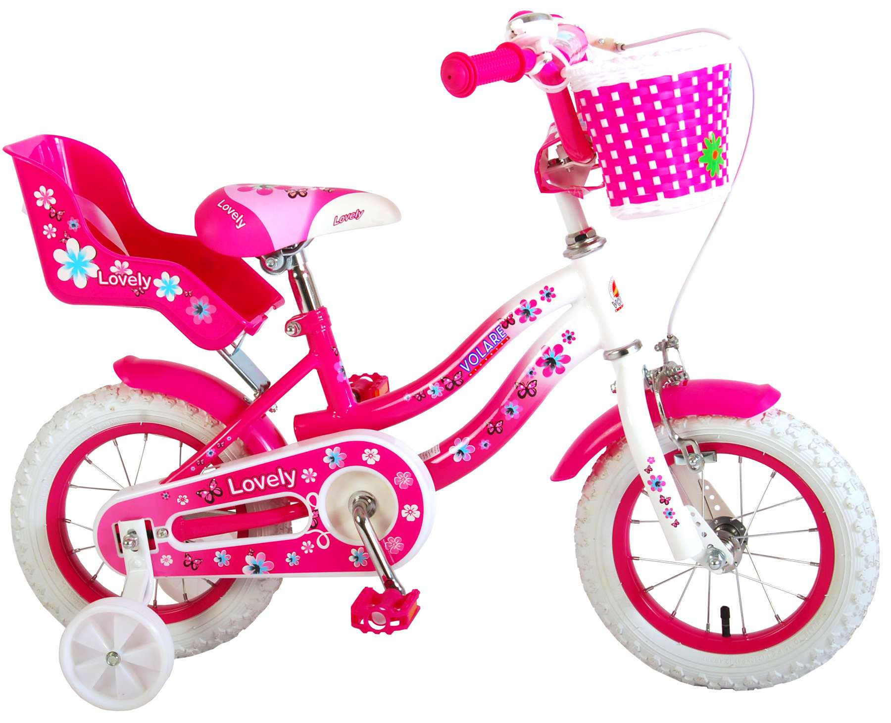Kinderfahrrad 12 Zoll Fahrrad Kinder Mädchen Kinderrad Rad Mädchenfahrrad Lila 