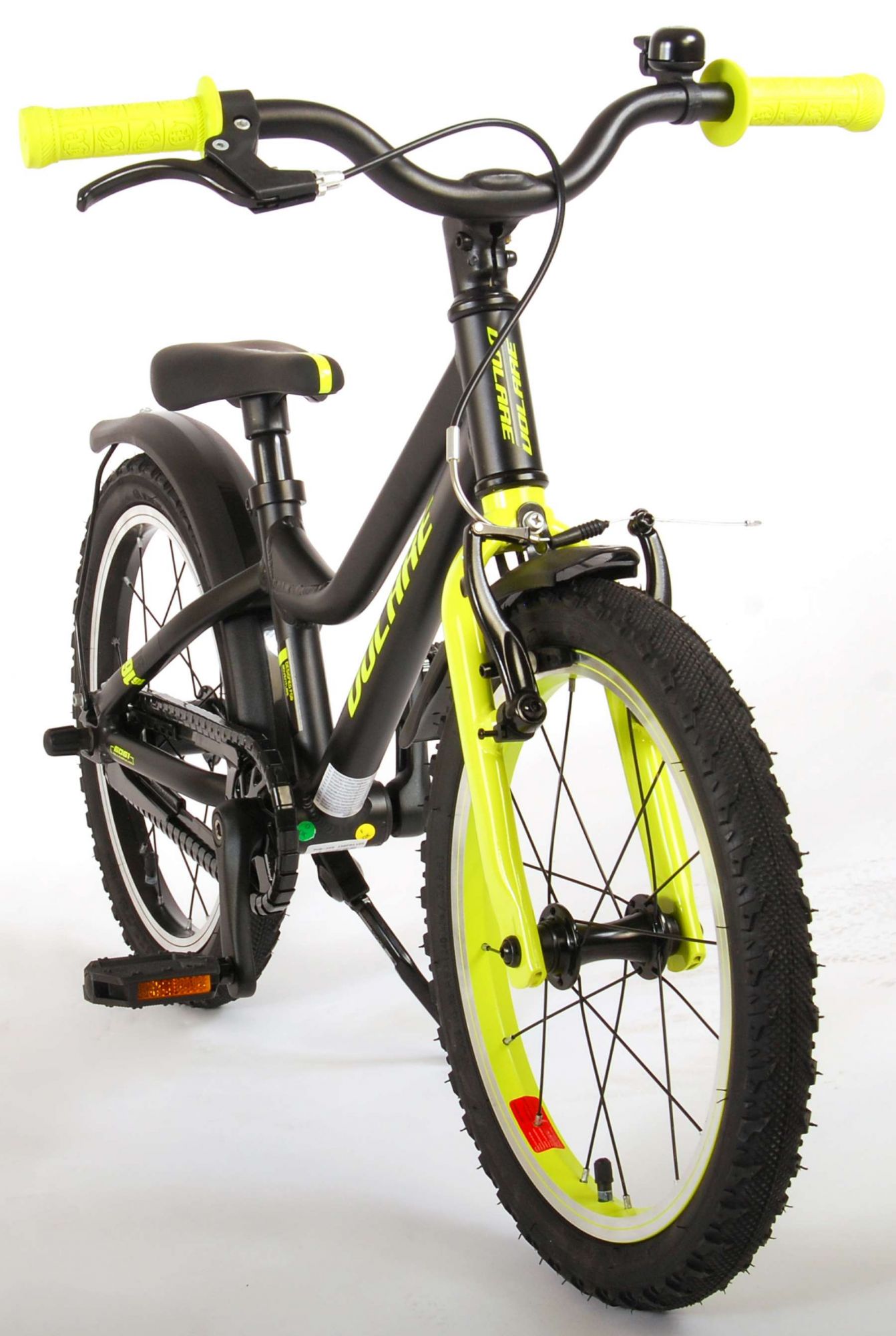 Volare Blaster Kinderfahrrad - Jungen - 16 Zoll - Schwarz Grün