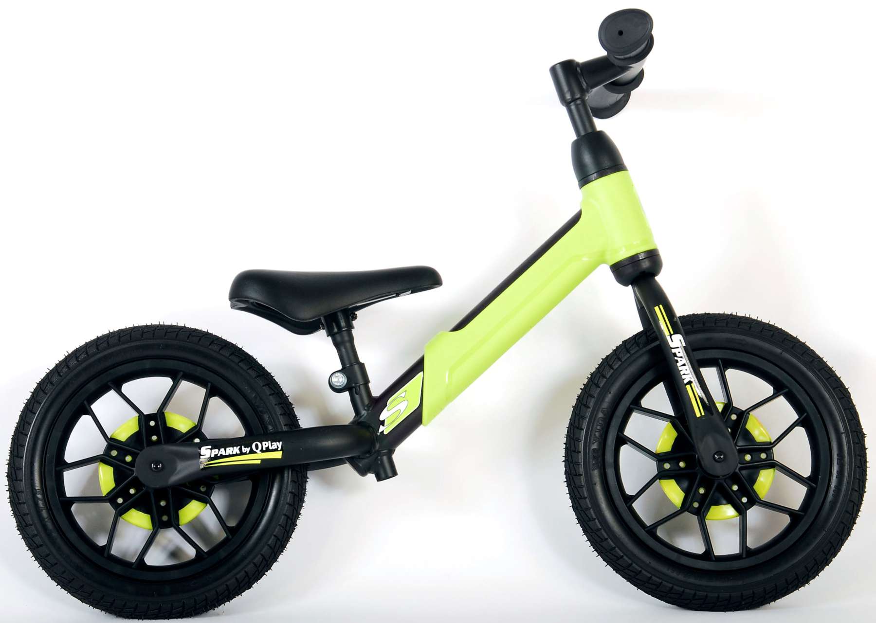 12 Zoll Kinderlaufrad Jungen & Mädchen Laufrad Mit elektronischem LED Blinklicht 