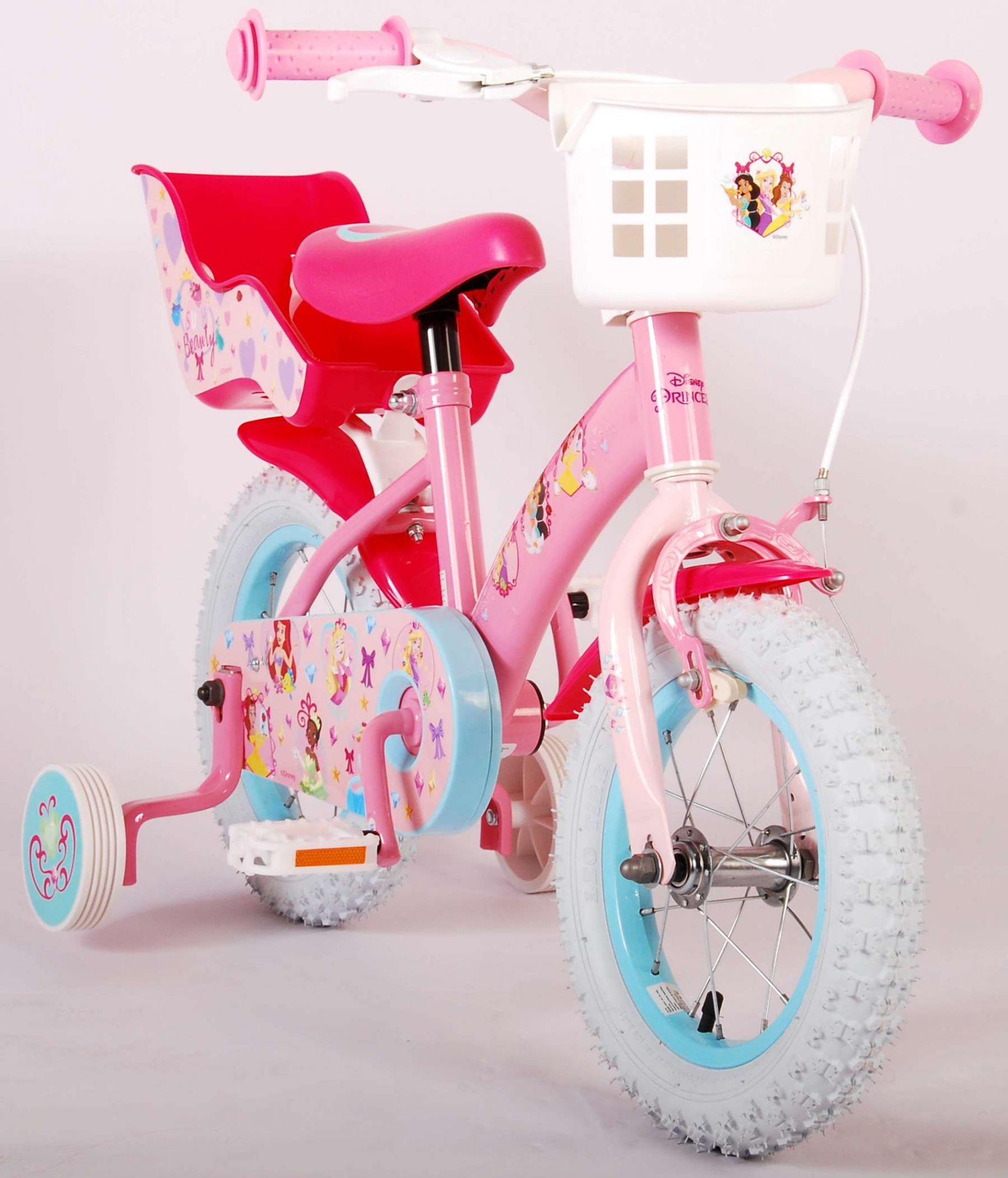 Puppensitz Disney Princess für Fahrräder ab 10 bis 20 Zoll 