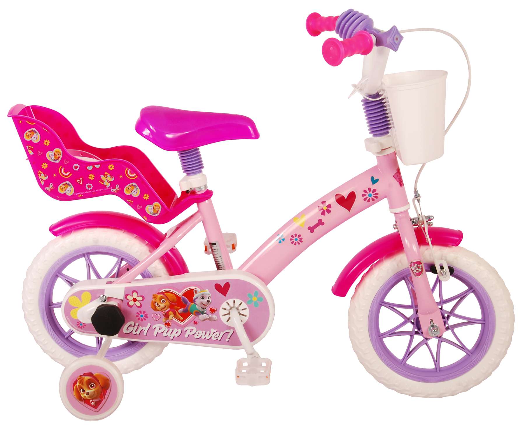 12 Zoll Disney Kinder Fahrrad Kinderfahrrad Mädchenfahrrad Rad Bike Paw Patrol W 