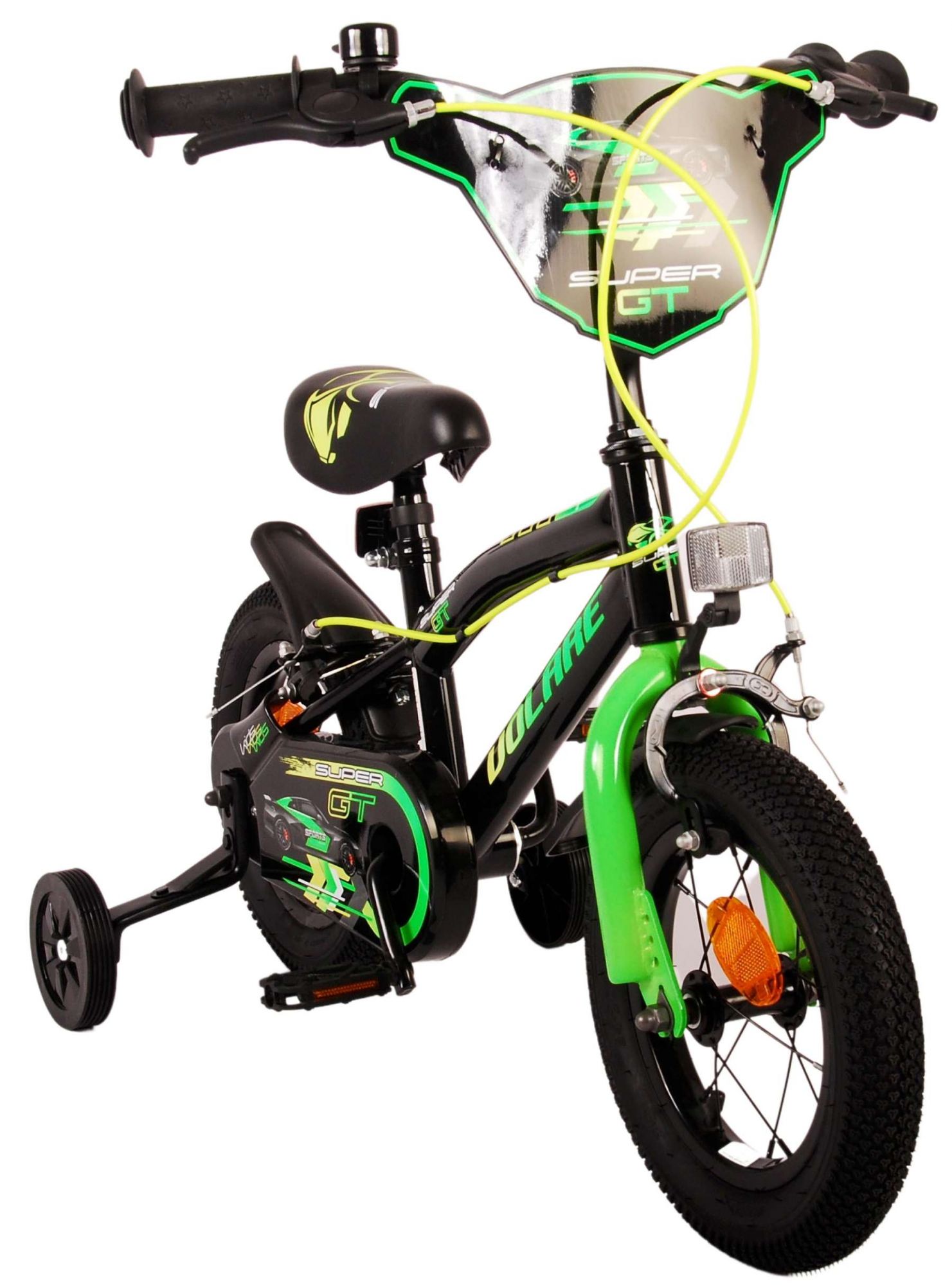 Tpfsports Kinderfahrrad Volare Motorbike 12 Zoll mit 2x Handbremse