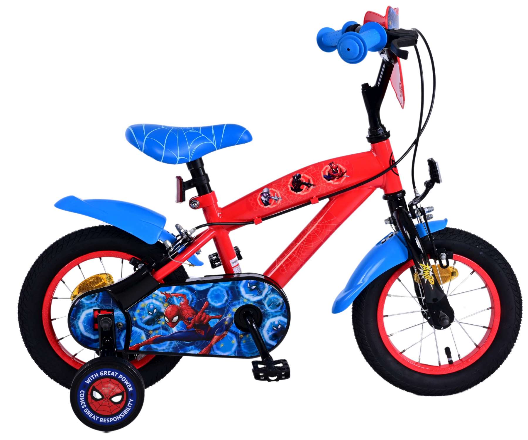 Tpfsports Kinderfahrrad Volare Motorbike 12 Zoll mit 2x Handbremse