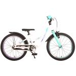 Volare Glamour Kinderfahrrad - Mädchen - 18 Zoll - Perlmutt Mintgrün - Prime Collection