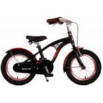 Volare Miracle Cruiser Kinderfahrrad - Jungen - 14 Zoll - Mattschwarz - Prime Collection