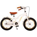 Volare Miracle Cruiser Kinderfahrrad - Mädchen - 14 Zoll - Weiß - Prime Collection