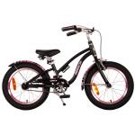 Volare Miracle Cruiser Kinderfahrrad - Mädchen - 16 Zoll - Mattschwarz - Prime Collection