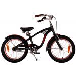 Volare Miracle Cruiser Kinderfahrrad - Jungen - 16 Zoll - Mattschwarz - Prime Collection