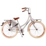 Volare Classic Oma Bicycle - Mädchen - 24 Zoll - Matt Silber