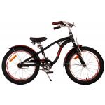 Volare Miracle Cruiser Kinderfahrrad - Jungen - 18 Zoll - Mattschwarz - Prime Collection