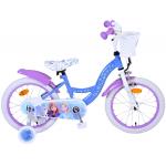 Disney Frozen 2 Kinderfahrrad - Mädchen - 16 Zoll - Blau / Lila