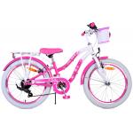 Volare Lovely Kinderfahrrad - Mädchen - 20 Zoll - Rosa - 6 Gänge