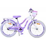 Volare Lovely Kinderfahrrad - Mädchen - 20 Zoll - Lila - Zweihandbremsen