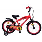 Disney Cars Kinderfahrrad - Jungen - 16 Zoll - Rot - 2 Handbremsen