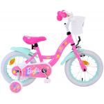 Barbie Kinderfahrrad - Mädchen - 14 Zoll - Rosa