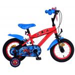 Ultimate Spider-Man Kinderfahrrad - Jungen - 12 Zoll - Blau/Rot - Zweihandbremsen