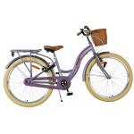 Volare Blossom Kinderfahrrad - Mädchen - 24 Zoll - Lila - Zwei Handbremsen