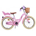 Volare Blossom Kinderfahrrad - Mädchen - 18 Zoll - Rosa - Zwei Handbremsen