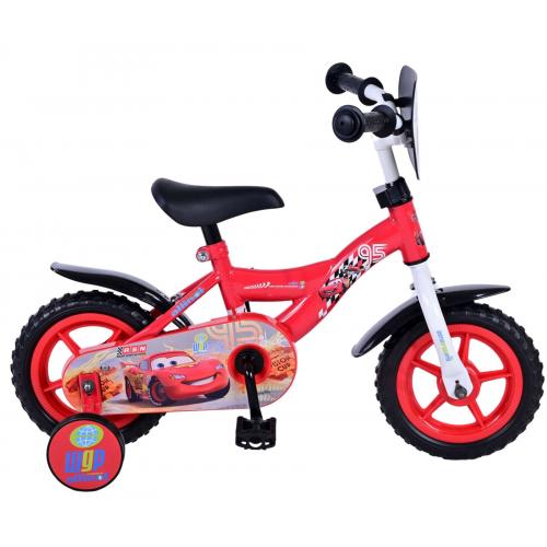 Disney Cars Kinderfahrrad - Jungen - 10 Zoll - Rot