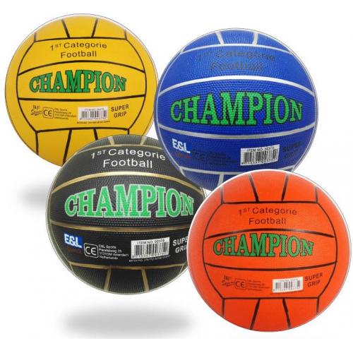 Straßenfußball-Champion - Gummi - Größe 5 - 380-420 Gramm - Verschiedene Farben - Sortiert