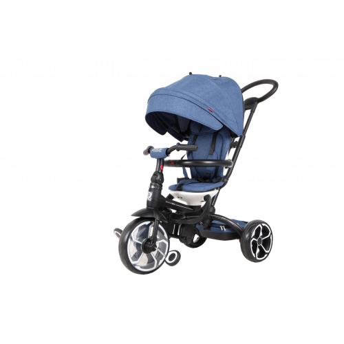Qplay Dreiräder Prime 4 in 1 - Jungen und Mädchen - Blau