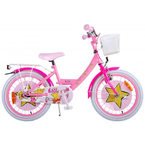 LOL Surprise Kinderfahrrad - Mädchen - 18 Zoll - Pink - 95% zusammengebaut