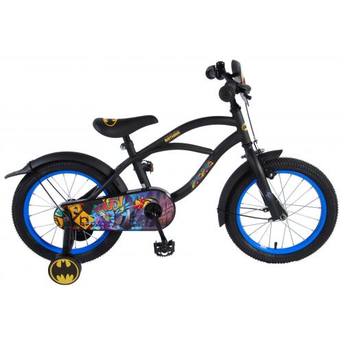 Batman Kinderfahrrad - Jungen - 16 Zoll - Schwarz