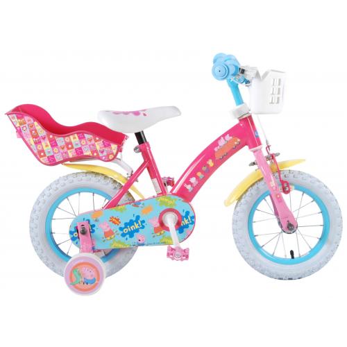 Peppa Pig Kinderfahrrad - Mädchen - 12 Zoll - Pink