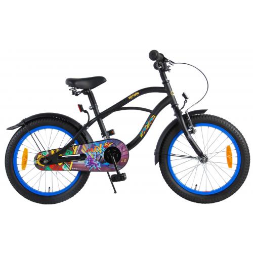 Batman Kinderfahrrad - Jungen - 18 Zoll - Schwarz