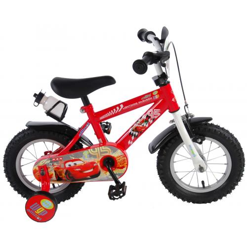 Disney Cars Kinderfahrrad - Jungen - 12 Zoll - Rot