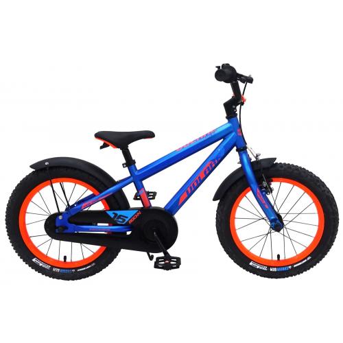 Volare Rocky Børnecykel - 16 tommer - Blå - 95% samlet