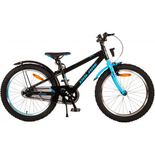 Volare Rocky Kinderfahrrad - 20 Zoll - Schwarz - 95% zusammengebaut