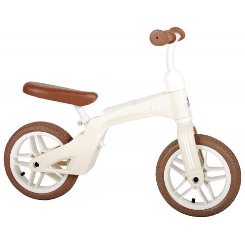 Volare Laufrad - Jungen und Mädchen - 10 Zoll - Creme