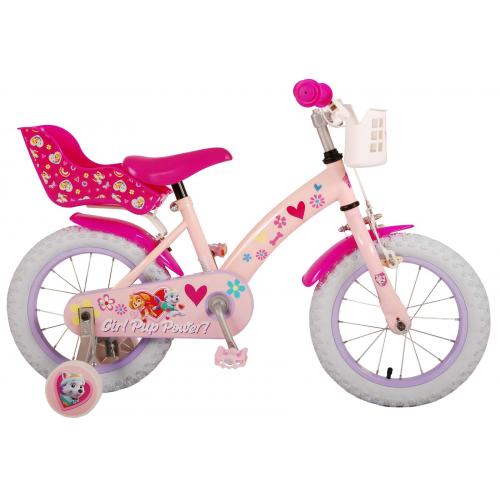 Paw Patrol Kinderfahrrad - Mädchen - 14 Zoll - Rosa