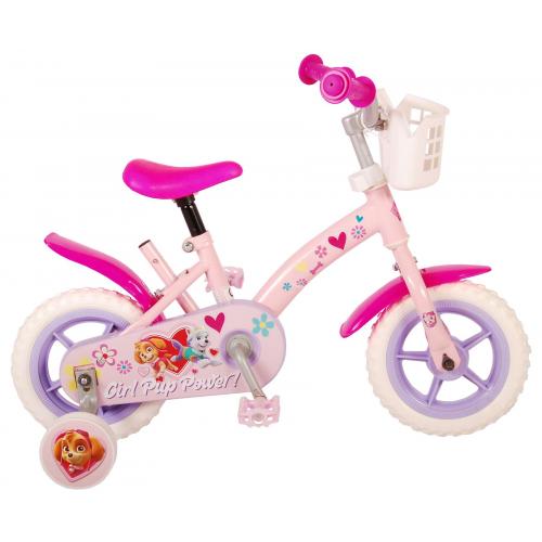 Paw Patrol Kinderfahrrad - Mädchen - 10 Zoll - Rosa