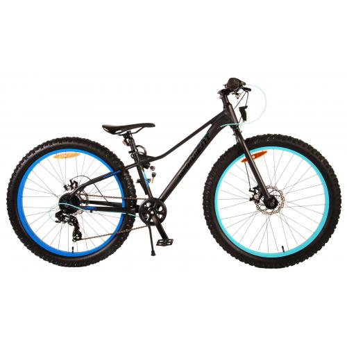 Volare Gradient Kinderfahrrad - Jungen - 26 Zoll - Schwarz Blau - 7-Gang - Prime Collection