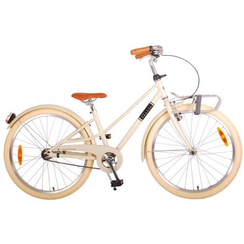 Volare Melody Kinderfahrrad - Mädchen - 24 Zoll - Sand - Prime Collection