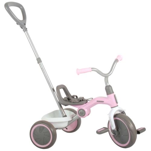 QPlay Dreirad Tenco - Jungen und Mädchen - Pastellrosa