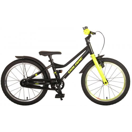 Volare Blaster Kinderfahrrad - Jungen - 18 Zoll - Schwarz Grün - Prime Collection