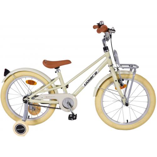 Volare Melody Kinderfahrrad - Mädchen - 18 Zoll - Sand - Prime Collection