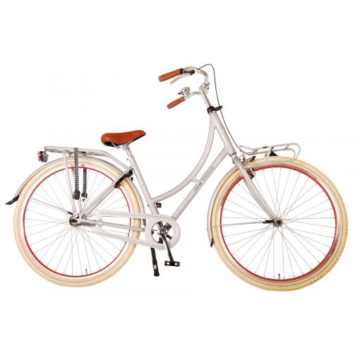 Volare Classic Oma Damenfahrrad - 45 Zentimeter - Matt Silber