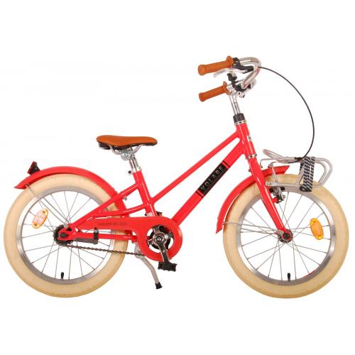 Volare Melody Kinderfahrrad - Mädchen - 16 Zoll - Korallenrot - Prime Collection