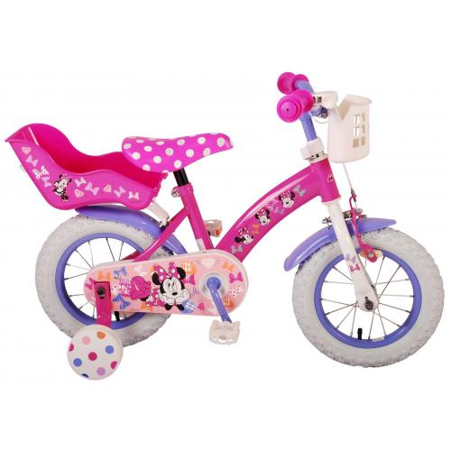 Disney Minnie Cutest Ever! Kinderfahrrad - Mädchen - 12 Zoll - Rosa