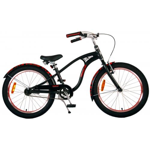 Volare Miracle Cruiser Kinderfahrrad - Jungen - 20 Zoll - Mattschwarz - Prime Collection