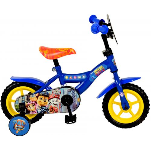 Paw Patrol der Kinofilm Kinderfahrrad - Jungen - 10 Zoll - Blau